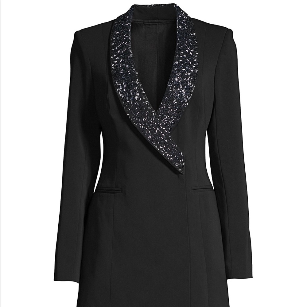 NWOT Jay Godfrey Austin Embellished Lapel Blazer dress sequin dress - Picture 4 of 8